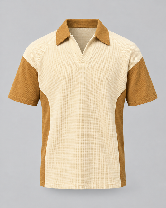 Retro Contrast Polo