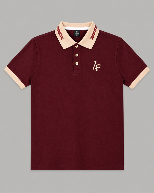 Burgundy Signature Polo