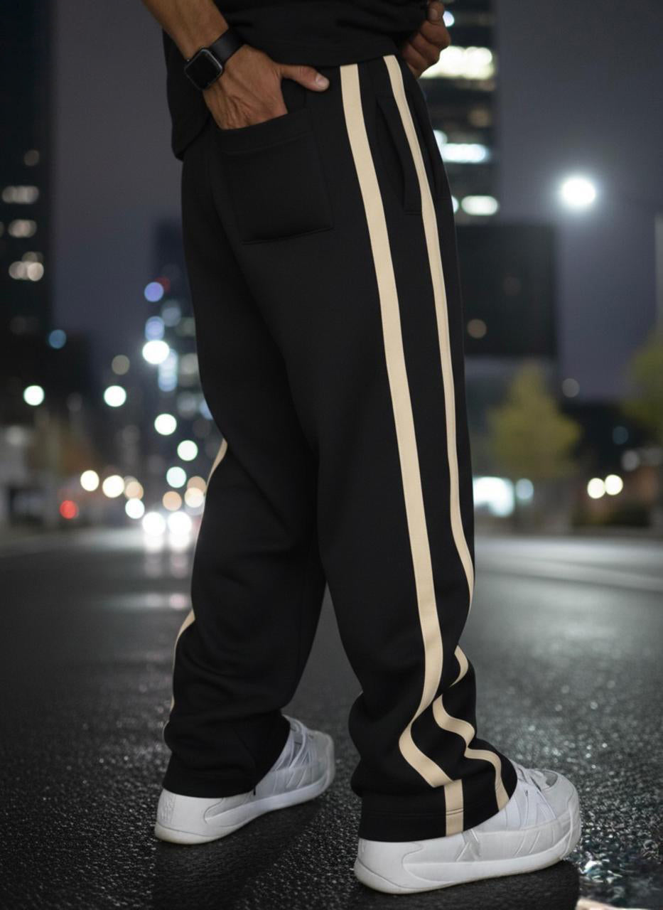 SIDE STRIP BAGGY TROUSER