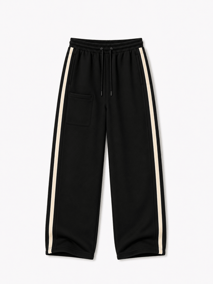 SIDE STRIP BAGGY TROUSER
